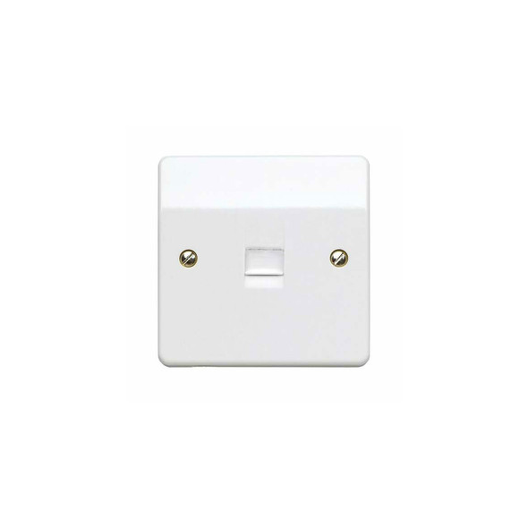 Logic Plus K422 1 Gang Master BT Telephone Outlet in White