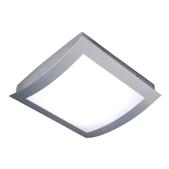 RW226-15 PL Flush Ceiling Light in Satin Silver