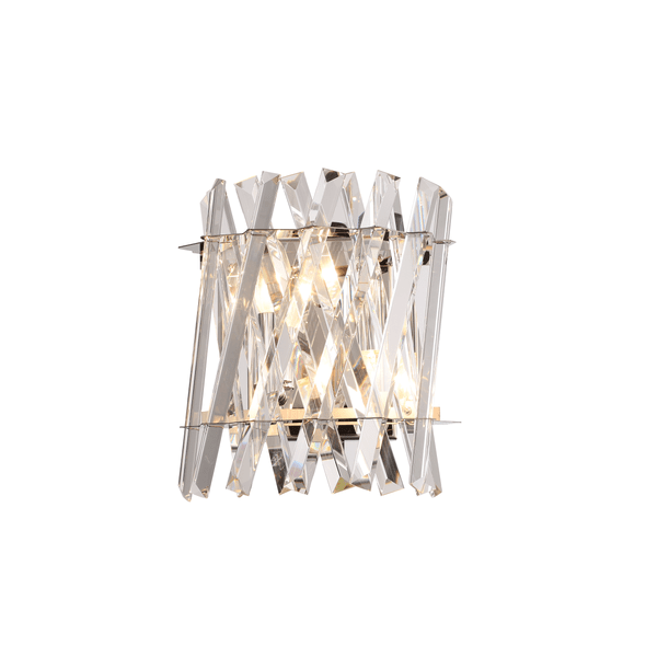 Modern and Stylish Crystal Wall Light in Gold Finish