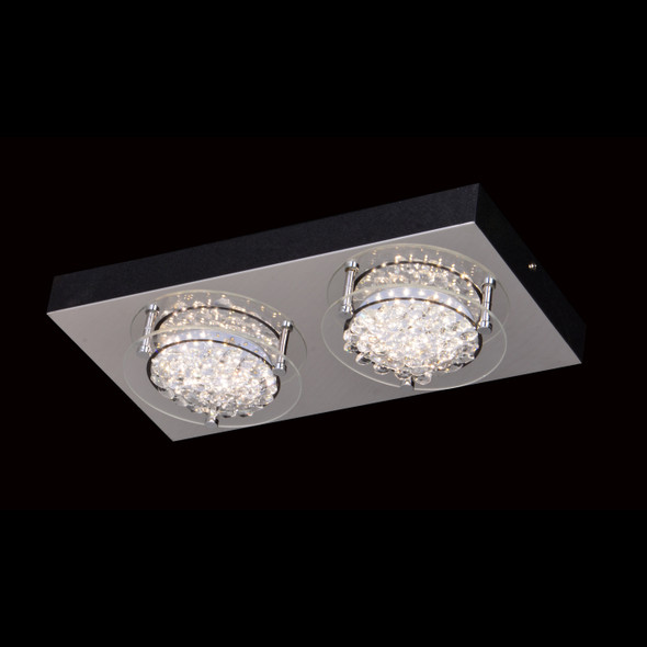 Esme Twin Decorative LED Light in Chrome