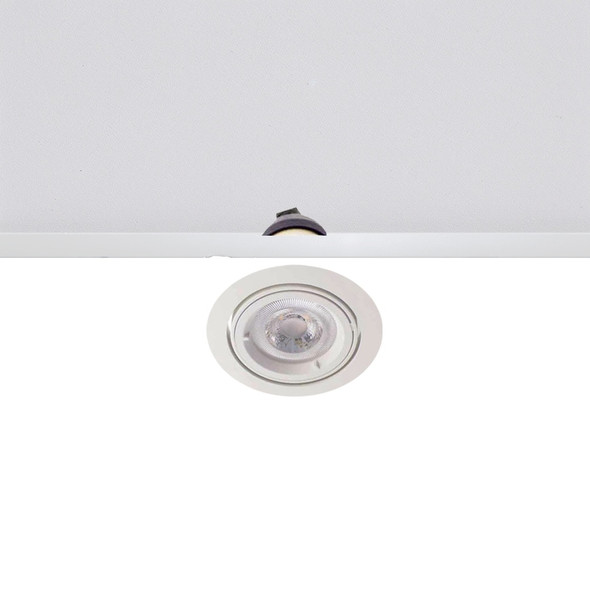 12V GU4/MR11 Fixed Mini Downlight – IP65, Matt White