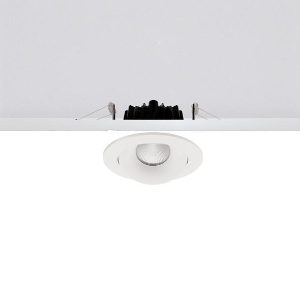 Tiltable Dimmable LED Fire Rated Downlight IP65 10W 3K