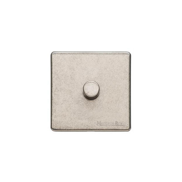 Vintage Range 1 Gang LED Dimmer in Rustic Nickel