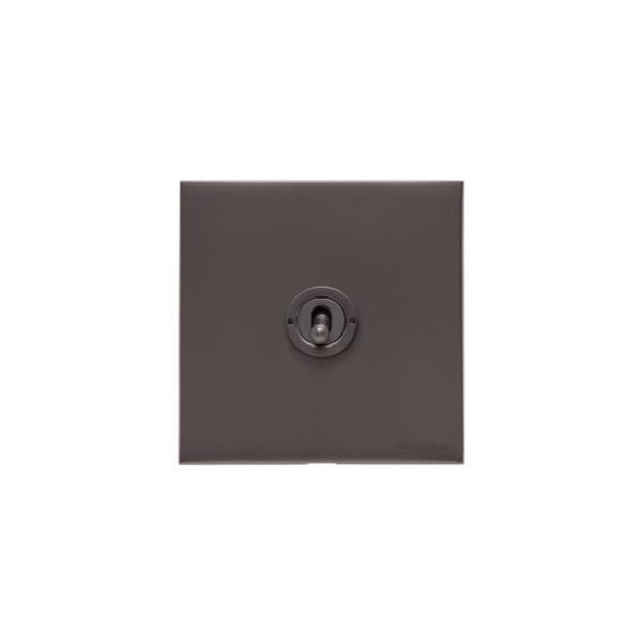 Winchester Range 1 Gang Intermediate Toggle Switch in Matt Bronze  - Trimless