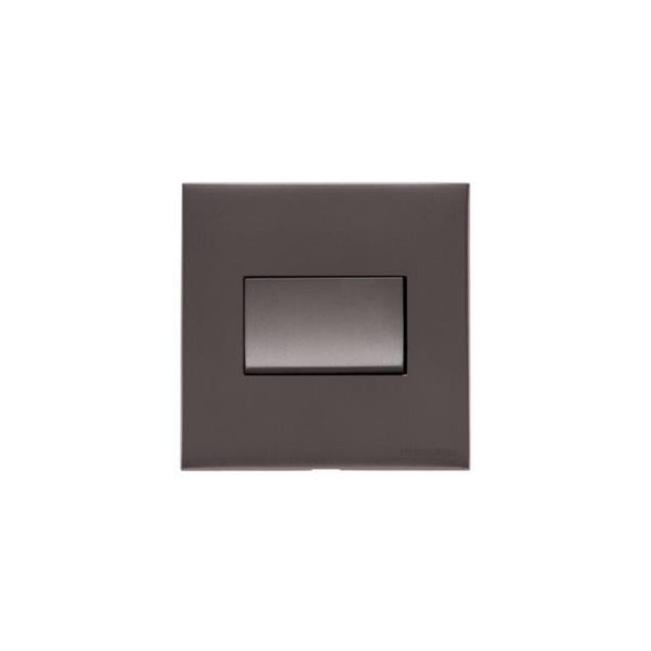 Winchester Range 6A Triple Pole Fan Isolator Switch in Matt Bronze  - Black Trim