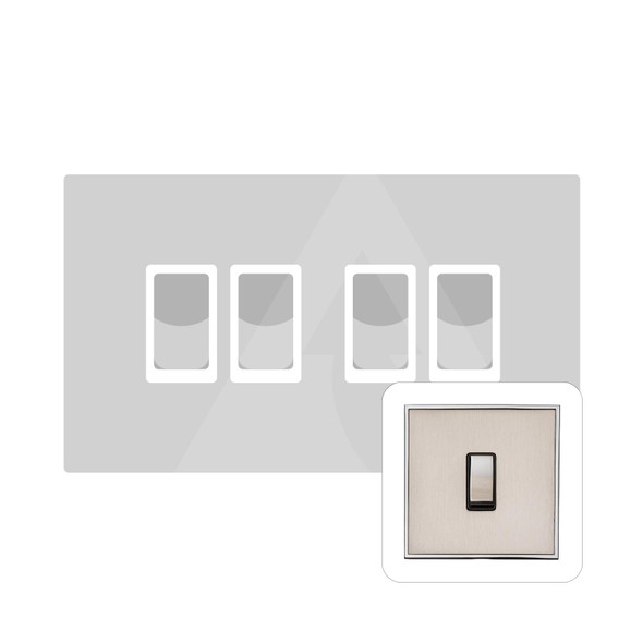 4 Gang 10A Rocker Switch
