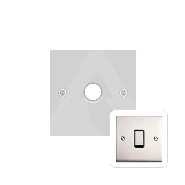 Richmond Elite Low Profile Range 1 Gang LED Dimmer in Satin Nickel  - Trimless