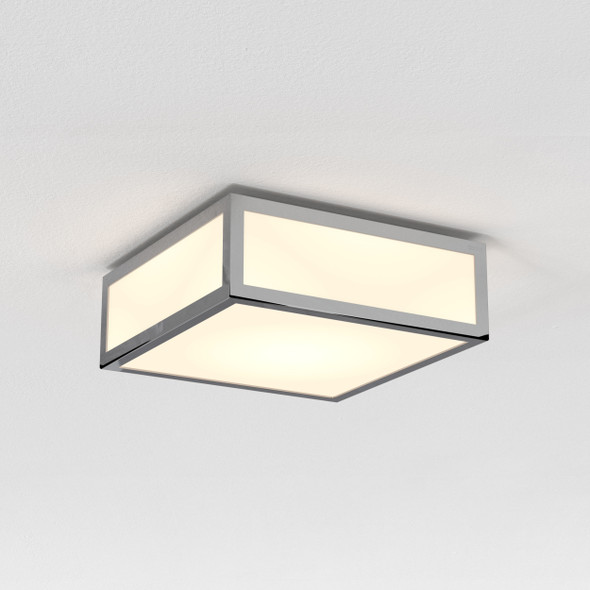 Mashiko 200 Square Bathroom Flush Ceiling Light