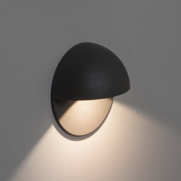 Tivola LED in Textured Black Low Level Outdoor Light
