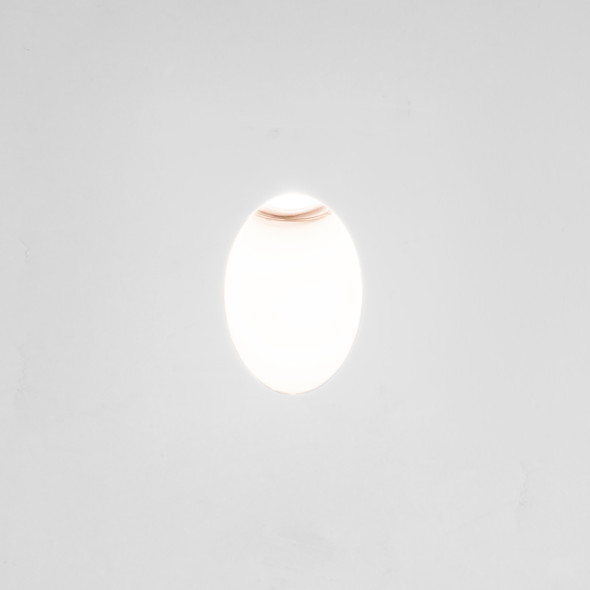 Trimless LED Low Level Oval Recessed Lights, Oval Shaped bathroom low level light