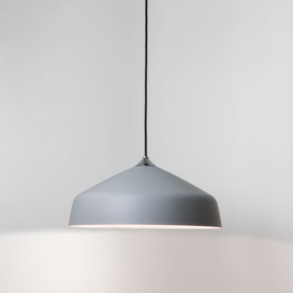 Wide Metal Shade Pendant Light  E27