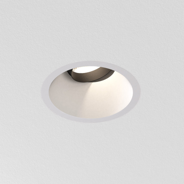 Proform NT Round Adjustable LED Downlights Textured White