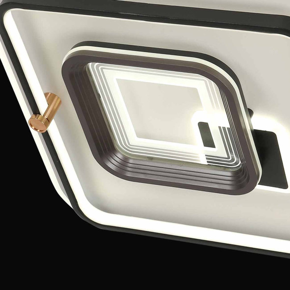 Modern Square LED Flush Light Detail 1