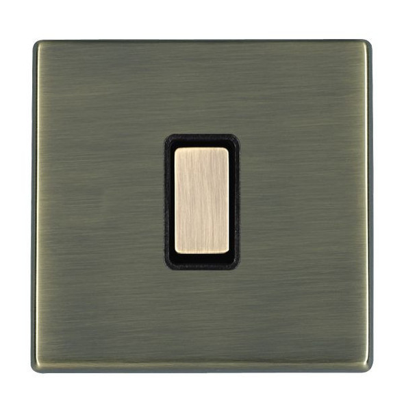 Hartland CFX Antique Brass 1 gang Multi-Way Touch Slave Controller Antique Brass/Black