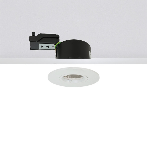 GU10 Fire Rated IP65 Downlight - Fixed Trim, 90mm in Multi Finishes