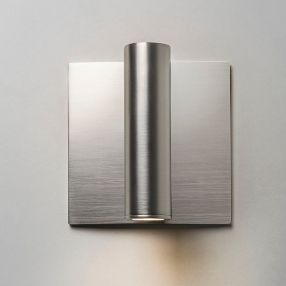 Enna Square Unswitched LED - Matt Nickel