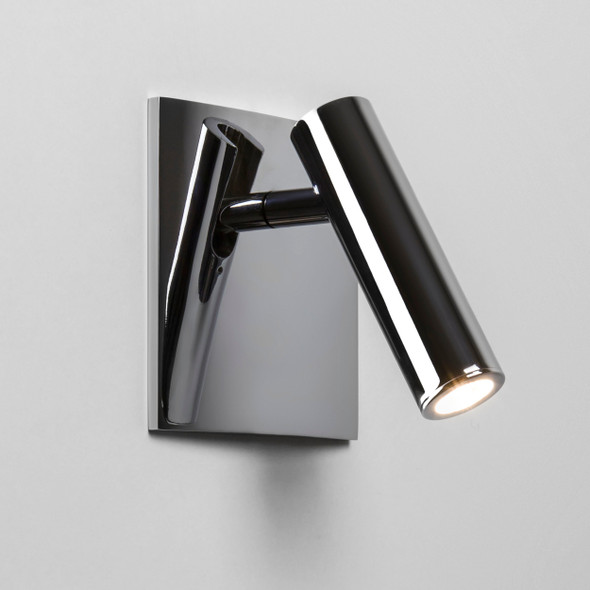 Enna Square Unswitched LED - Polished Chrome