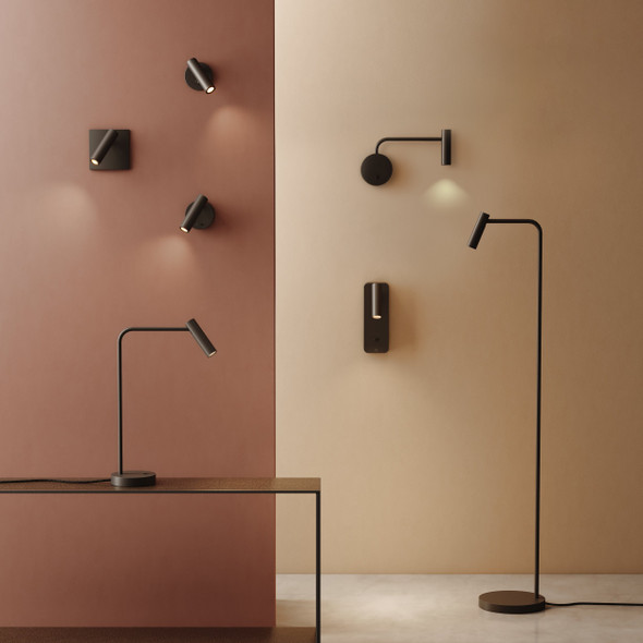 Enna Recess Switched LED - Matt Black