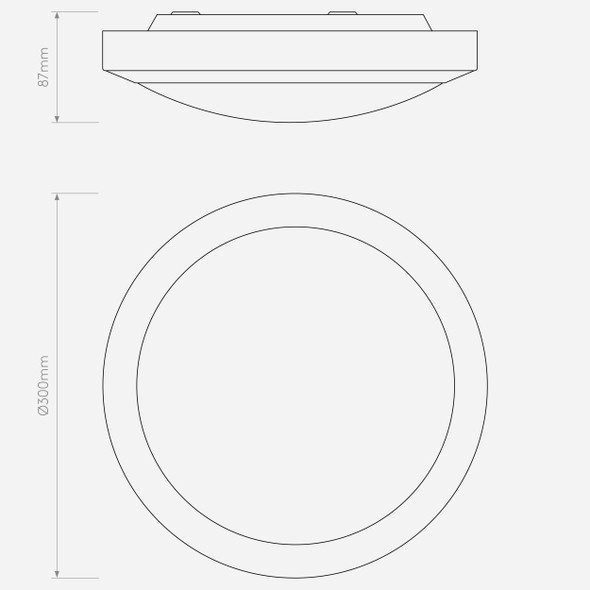 Dakota 300 - Polished Chrome