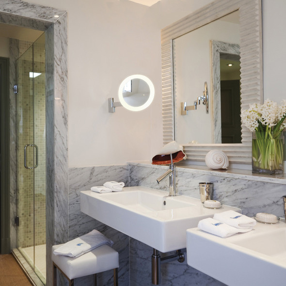 Niimi Round LED - Polished Chrome