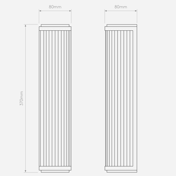 Versailles 370 LED - Polished Chrome