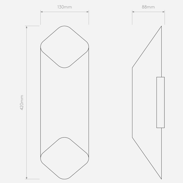 Ako 420 Phase - Matt White / Silver