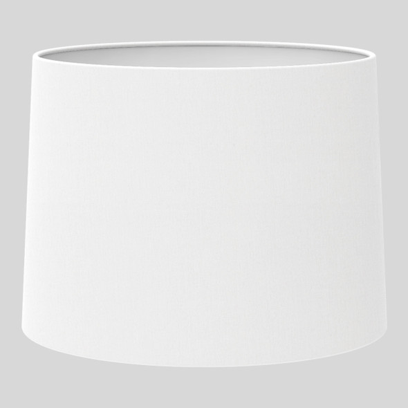 Tapered Round 215 - White Fabric