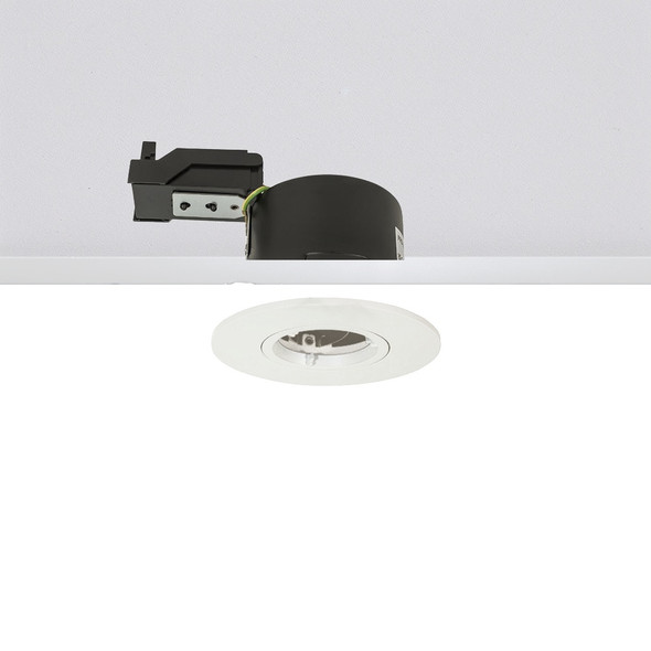 Fire Rated GU10 Downlight IP20 with Open Back Design Fixed Trim