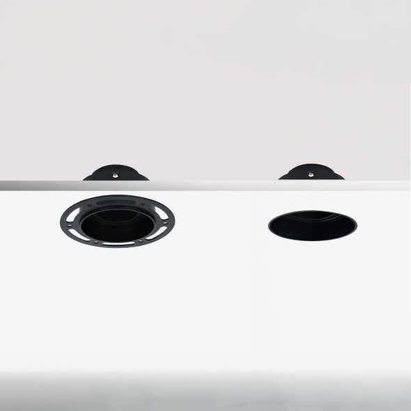 Adjustable Trimless Plaster-In GU10 Downlight