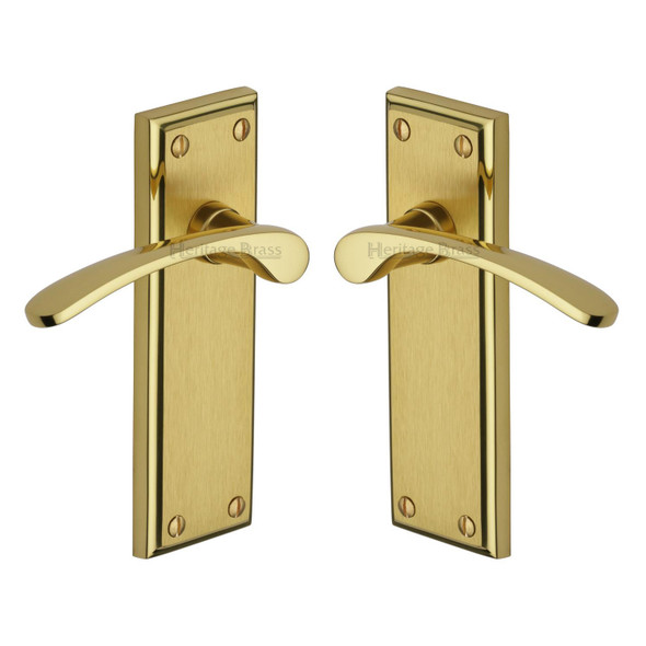 Hilton Door Handle on Plate