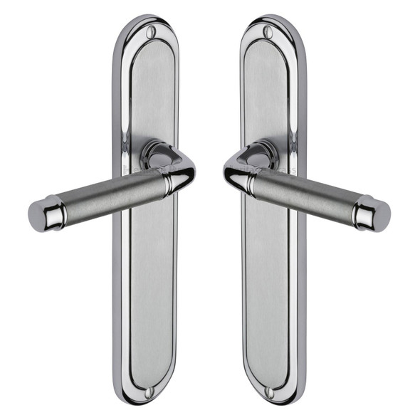 Saturn Long Door Handle on Plate