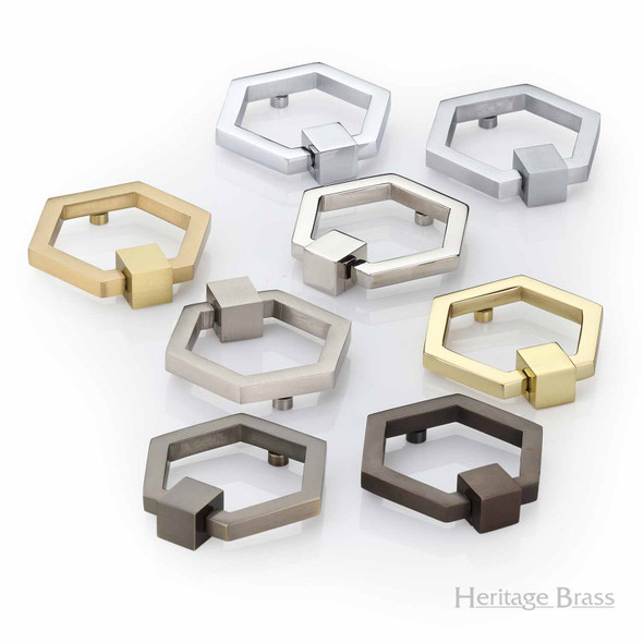 Hexagon Cabinet Drop Pull