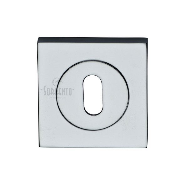 Sorrento Standard Key Escutcheon Square