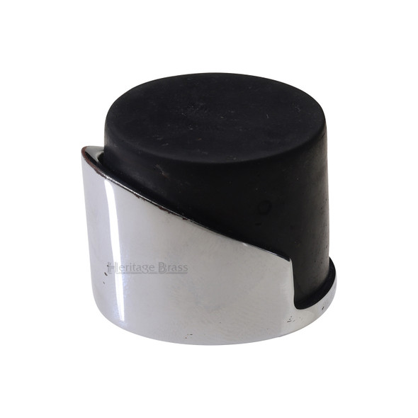 Heritage Brass Square-Round Mounted Door Stop