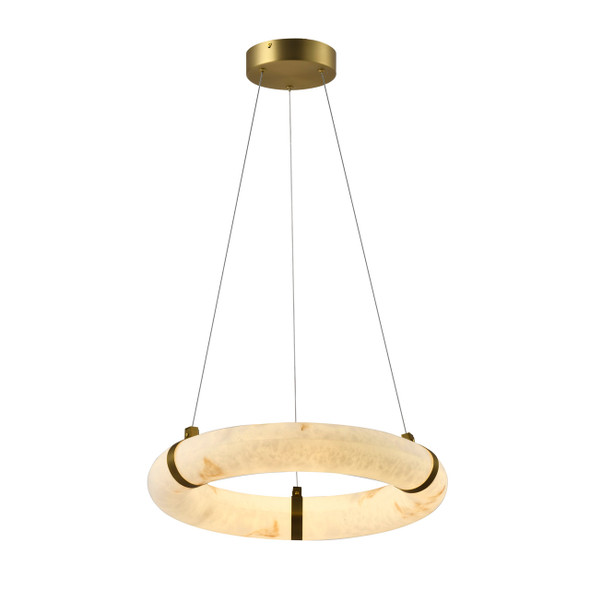 LED Pendant Light On