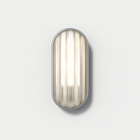 Montreal Oval - Brushed Stainless Steel