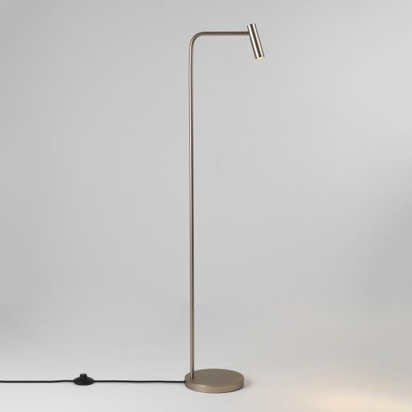 Enna Floor LED - Matt Nickel