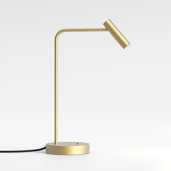 Enna Desk USB C - Matt Gold