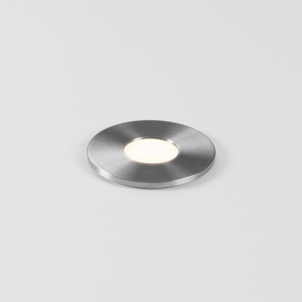 Terra Round 28 LED - Brushed Stainless Steel