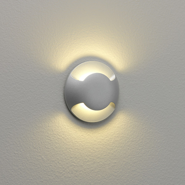 Beam Two LED - Matt Painted Silver