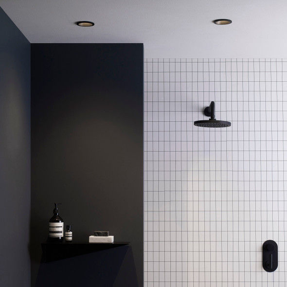 Minima Round Fixed IP65 - Matt White