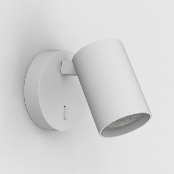 Ascoli Single Switched - Textured White