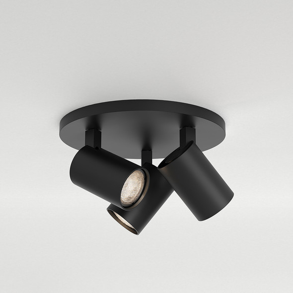 Ascoli Triple Round - Matt Black