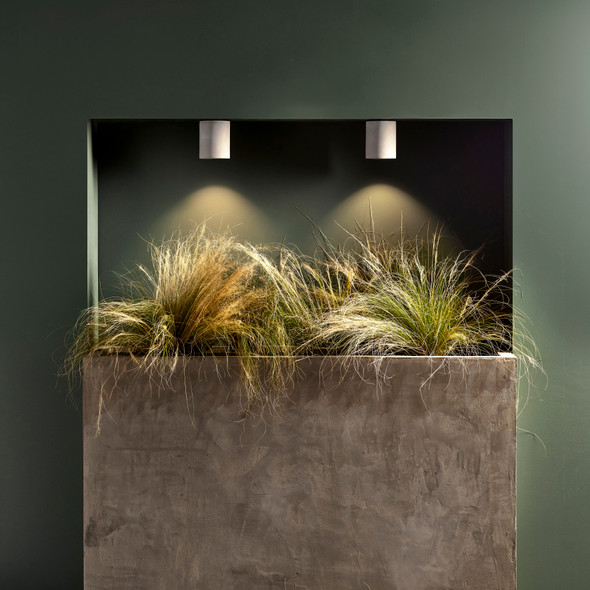Kos Round 140 Coastal - Grey Concrete