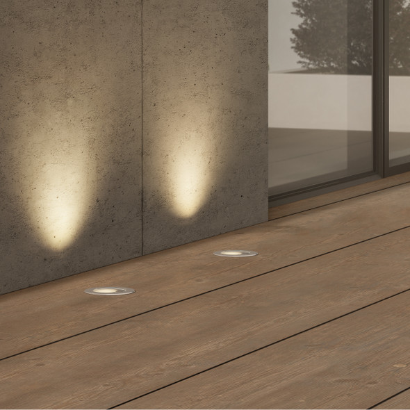 Cromarty 120 LED - Brushed Stainless Steel