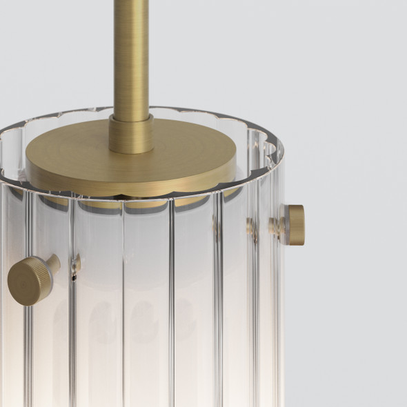 Ottavino Pendant - Matt Brushed Brass