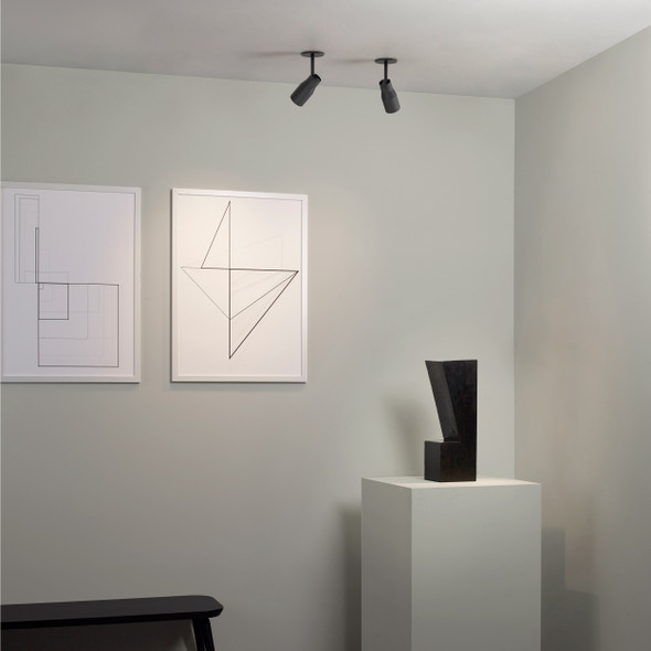 Apollo 100 Recessed - Matt Black