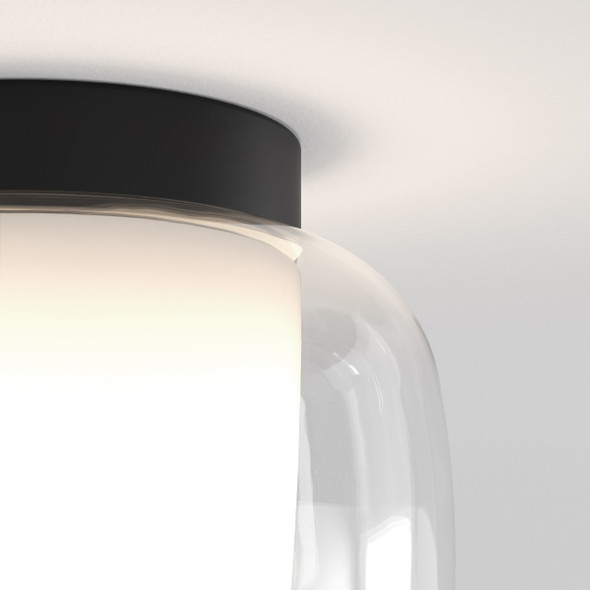 Aquina Ceiling 240 - Matt Black