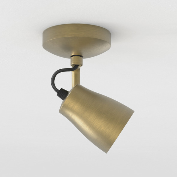 Juno Single - Matt Brushed Brass
