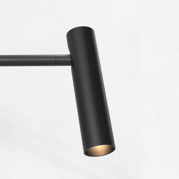 Leda Round Shade - Matt Black
